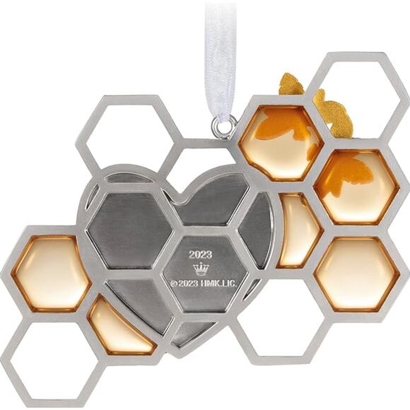 Hallmark Keepsake OUR LOVE IS SWEET Valentine's Day Honeycomb Heart New NIB - Picture 5 of 5